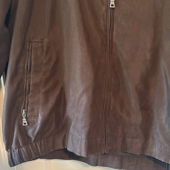 Jos A Bank Brown Suede Men’s Jacket - Picture 6 of 10